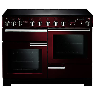 Rangemaster Professional Deluxe 110 Induction Hob Range Cooker Cranberry Rangemaster Professional Deluxe 110 Induction Hob Range Cooker Cranberry